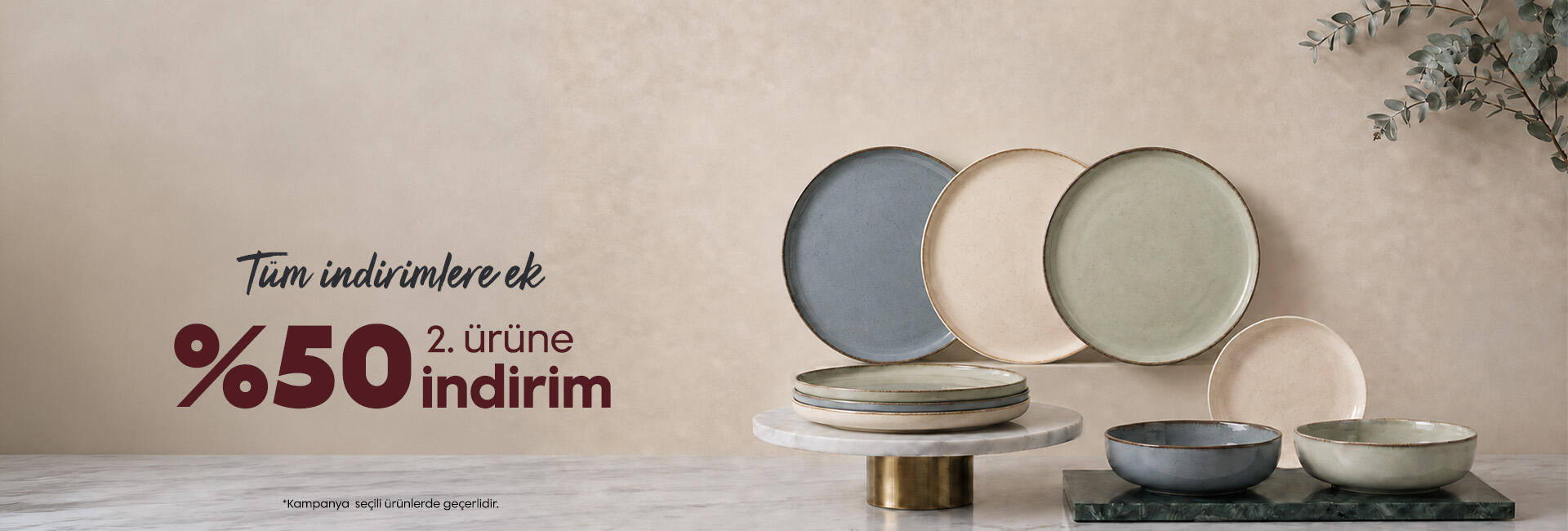 2. Ürüne %50 İndirim