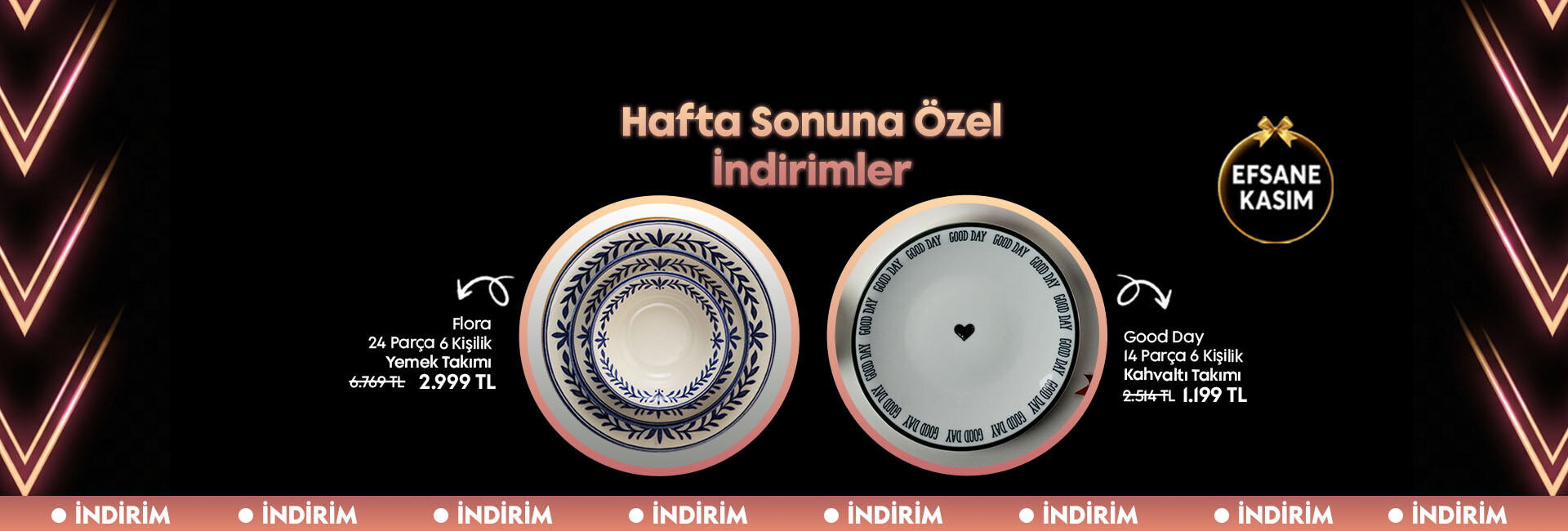 Hafta sonu fırsatı