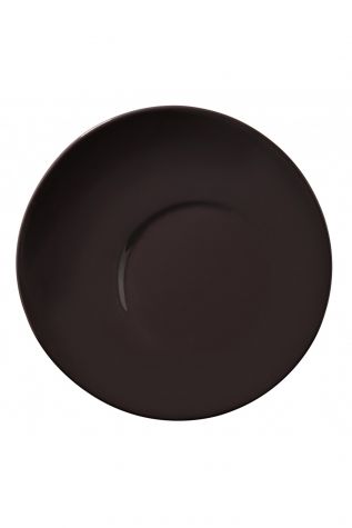 Kütahya Porselen - Aura 20 cm Düz Tabak Siyah