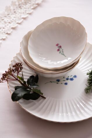 Kütahya Porselen Tiny Miny 27 Parça 6 Kişilik Yemek Takımı - Kütahya Porselen