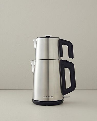 English Home CMK 6010 Inox Çay Makinesi,Siyah,2L - English Home