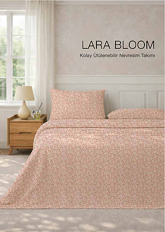 English Home Lora Bloom Nevresim Takımı, 200x220 - English Home