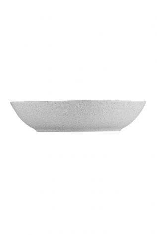 Kütahya Porselen Galaxy Mat 20 Cm Çukur Tabak Mix Granül Krem - Kütahya Porselen