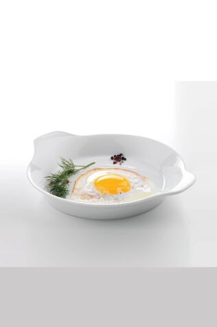 Kütahya Porselen Tavola 25 Cm Porselen Yumurta Sahanı - Kütahya Porselen
