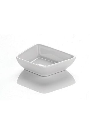 Kütahya Porselen 10 Cm Dikdörtgen Puzzle Dekorsuz - Kütahya Porselen