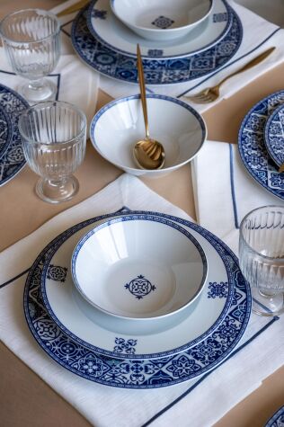 Kütahya Porselen 24 Parça 6 Kişilik Yemek Takımı 9429 - Kütahya Porselen