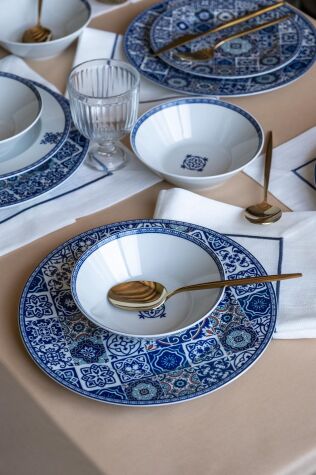 Kütahya Porselen 24 Parça 6 Kişilik Yemek Takımı 9429 - Kütahya Porselen