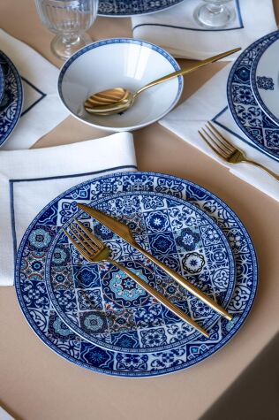 Kütahya Porselen 24 Parça 6 Kişilik Yemek Takımı 9429 - Kütahya Porselen