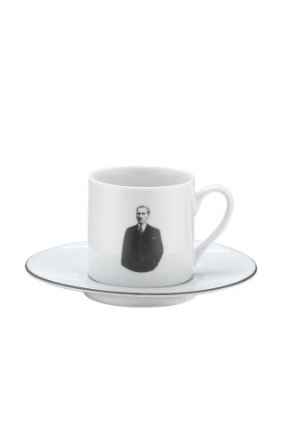 Kütahya Porselen Atatürk Kahve Takımı 11563 - Thumbnail (1)