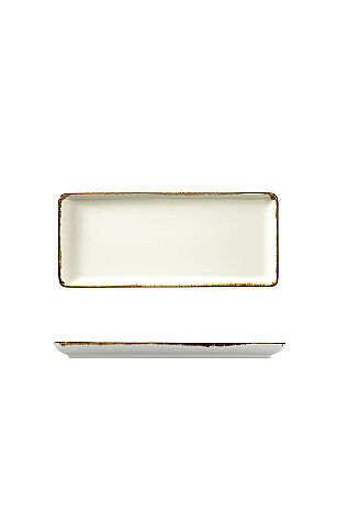 Kütahya Porselen Atlantis 35x15 Cm Sunum Tabağı - Kütahya Porselen