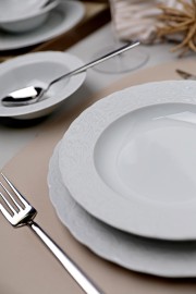 Kütahya Porselen Başak 18 Parça 6 Kişilik Yemek Takımı - Kütahya Porselen