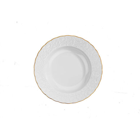 Kütahya Porselen Başak 24 Parça Yemek Setı Mat/Altın File - KÜTAHYA PORSELEN