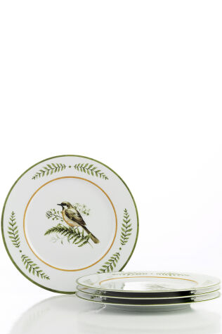 Kütahya Porselen Bellis 4 Parça 21 Cm Pasta Tabağı 1105 - Kütahya Porselen