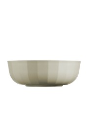 Kütahya Porselen Bevel Tek Parça 24 Cm.Kase Mat Krem - Kütahya Porselen