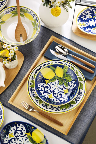 Kütahya Porselen Bone Aurora 27 Parça 6 Kişilik Yemek Takımı - Kütahya Porselen