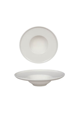 Kütahya Porselen Bone Chef Taste O.24cm. Spagetti Tabak Dekorsuz - Kütahya Porselen