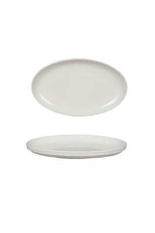 Kütahya Porselen Bone Chef Taste Of 28cm. Kayık Tabak Dekorsuz - Kütahya Porselen