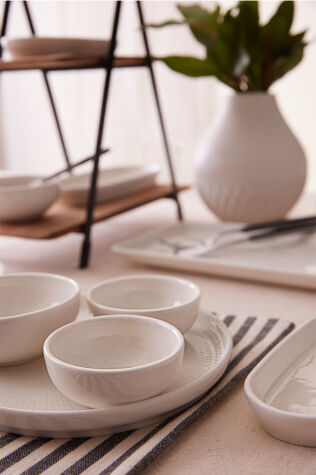 Kütahya Porselen Bone Cloud 15 Parça 6 Kişilik Kahvaltı Takımı - Kütahya Porselen