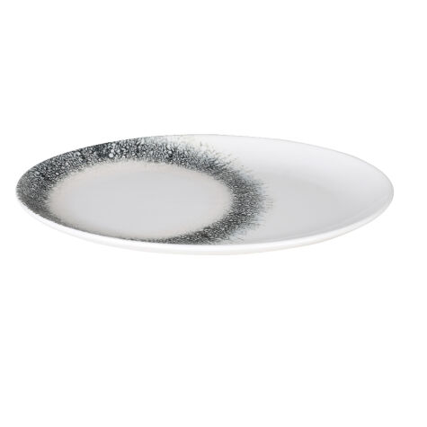 Kütahya Porselen Bone Coral 26cm. Kayık Tabak Dg-857 Kratos - Kütahya Porselen