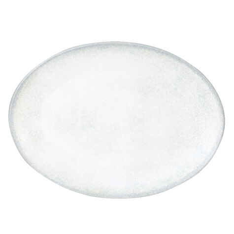 Kütahya Porselen Bone Coral 32cm. Kayık Tabak Dg-868 Kratos - Kütahya Porselen