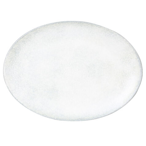 Kütahya Porselen Bone Coral 36cm. Kayık Tabak Dg-868 Kratos - Kütahya Porselen