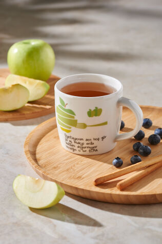 Kütahya Porselen Bone Diyet Arkadaşı 350 Cc Kupa - Kütahya Porselen