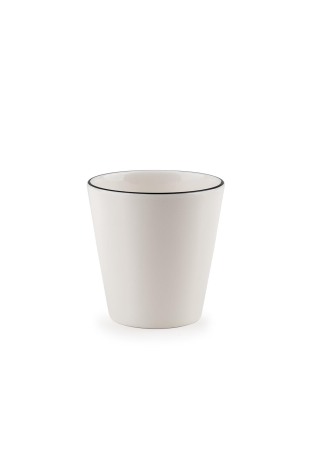 Kütahya Porselen Bone Ekin Mug Bardak 2 Parça Siyah Fileli - Kütahya Porselen