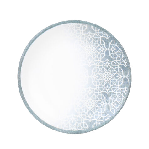 Kütahya Porselen Bone Ent 19cm. Düz Tabak Mat Dg-860 Kratos - Kütahya Porselen