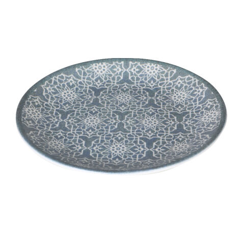 Kütahya Porselen Bone Ent 21cm. Düz Tabak Mat Dg-860 Kratos - Kütahya Porselen