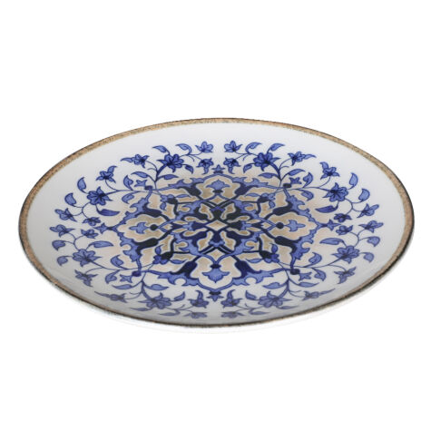 Kütahya Porselen Bone Ent 25cm. Düz Tabak Dg-859 Kratos - Kütahya Porselen