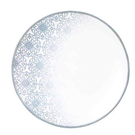 Kütahya Porselen Bone Ent 25cm. Düz Tabak Mat Dg-860 Kratos - Kütahya Porselen