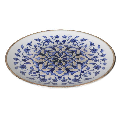 Kütahya Porselen Bone Ent 27cm. Düz Tabak Dg-859 Kratos - Kütahya Porselen