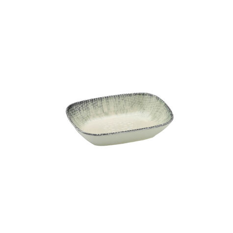 Kütahya Porselen Bone Ent Otel 12cm. Kare Kayık Tabak Rf. Dg-405 - Kütahya Porselen