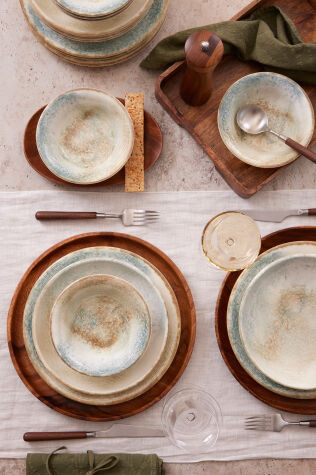 Kütahya Porselen Frekans 18 Parça 6 Kişilik Yemek Takımı - Kütahya Porselen