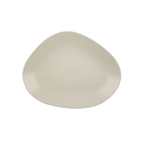 Kütahya Porselen Bone Galaxy 35 Cm Düz Tabak Dg-797 İris - Kütahya Porselen