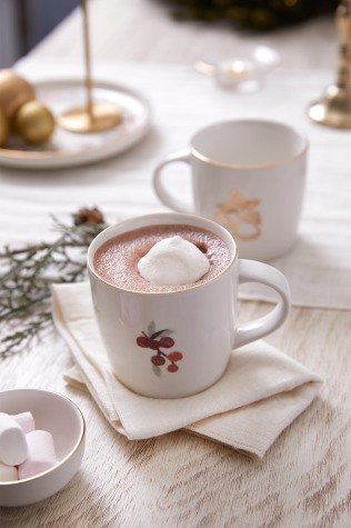 Kütahya Porselen Bone Joy 2 Parça 350 cc Mug Bardak - Kütahya Porselen