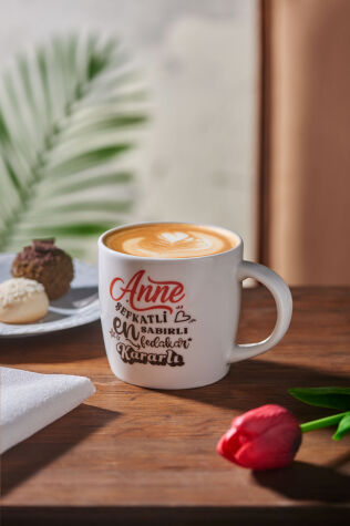 Kütahya Porselen Bone Juliet 350 cc Kupa Madre - Kütahya Porselen