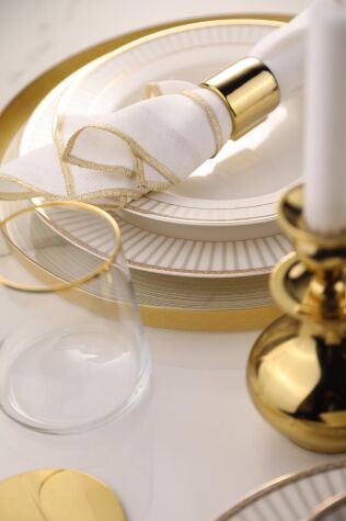 Kütahya Porselen Bone Kalipso 27 Parça 6 Kişilik Yemek Takımı - Kütahya Porselen