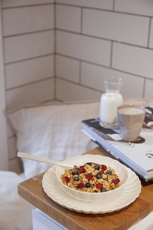 Kütahya Porselen Bone Luz Form 18 Parça 6 Kişilik Yemek Takımı - Kütahya Porselen