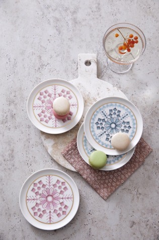 Kütahya Porselen Bone Moderna 4 Parça 15 Cm Pasta Tabağı Chirpy - Kütahya Porselen