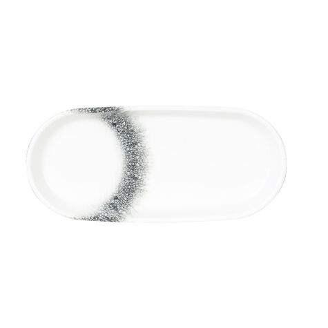 Kütahya Porselen Bone Nordic 17cm. Kayık Tabak Dg-857 Kratos - Kütahya Porselen