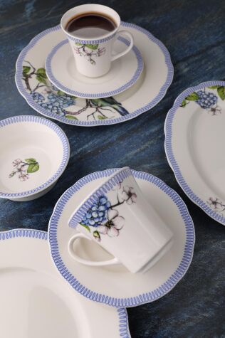 Kütahya Porselen Bone Olympos 28 Parça Kahvaltı Takımı 12587 - Kütahya Porselen