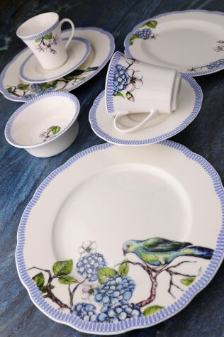 Kütahya Porselen Bone Olympos 28 Parça Kahvaltı Takımı 12587 - Kütahya Porselen