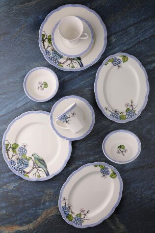 Kütahya Porselen Bone Olympos 28 Parça Kahvaltı Takımı 12587 - Kütahya Porselen