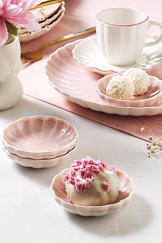 Kütahya Porselen Bone Rosy 4 Parça 8 Cm Kase - Kütahya Porselen