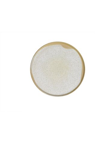 Kütahya Porselen Bone Rotondo 24cm. Düz Tabak S.Mat Dg-673 - Kütahya Porselen