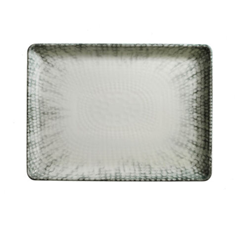 Kütahya Porselen Bone Tan 27X20cm. Düz Tabak Rf. Dg-405 - Kütahya Porselen