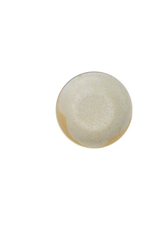 Kütahya Porselen Bone Teos 21cm. Çukur Tabak S.Mat Dg-673 - Kütahya Porselen