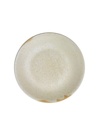 Kütahya Porselen Bone Teos 25cm. Çukur Tabak S.Mat Dg-673 - Kütahya Porselen