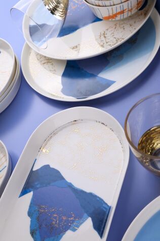 Kütahya Porselen Bone V-Form 26 Parça 6 Kişilik Yemek Takımı 11704 - Kütahya Porselen